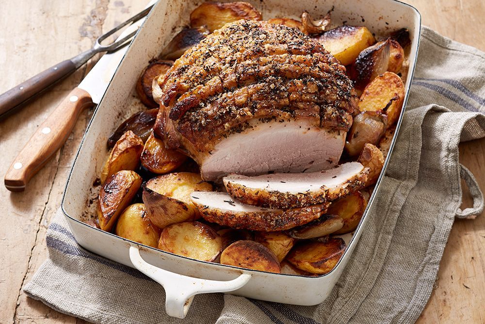 Air Fryer Garlic & Oregano Lamb Leg with Crispy New Potatoes: A Gourmet Feast Made Easy